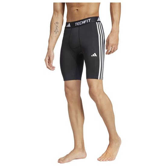 Adidas Ανδρικό κολάν Techfit 3-Stripes Short Tights